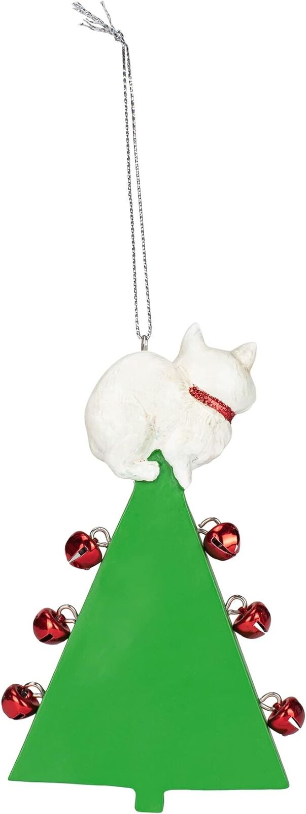 "Oh Christmas Tree" Cat Resin Christmas Ornament