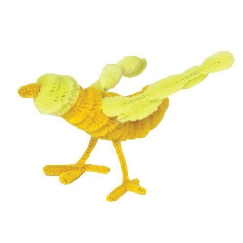 eeBoo Canary Colors Yellow Pipe Cleaners