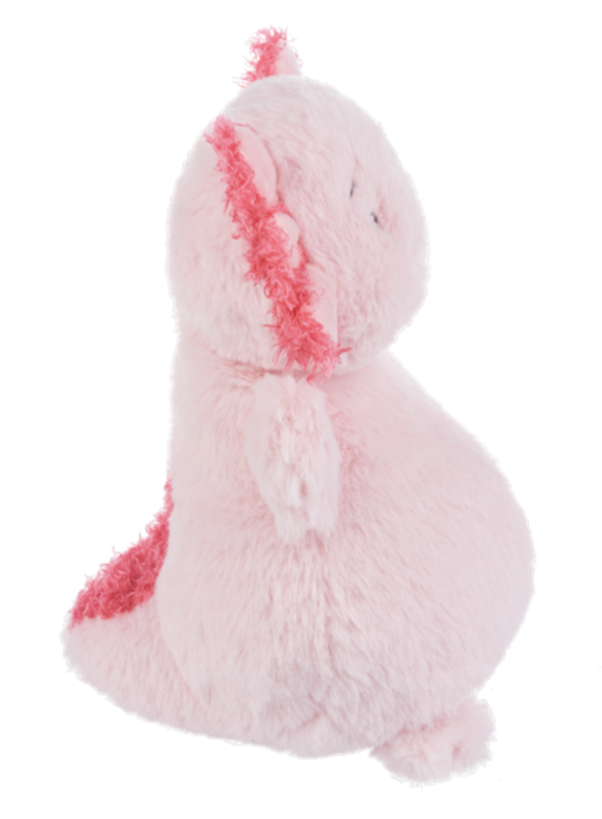 Baby Ganz Bubbles Axolotl Plush Stuffed Animal Toy, 8" tall