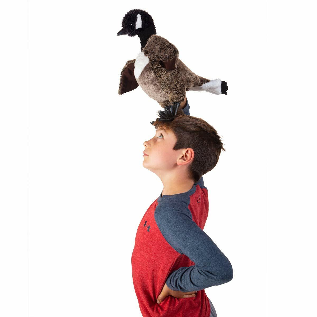Folkmanis Canada Goose Hand Puppet, 15"