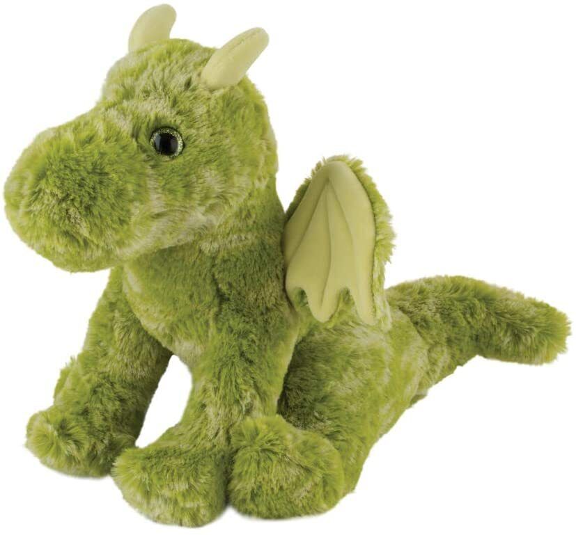 Douglas Lucien Green Dragon Softie Plush Stuffed Animal, 9"