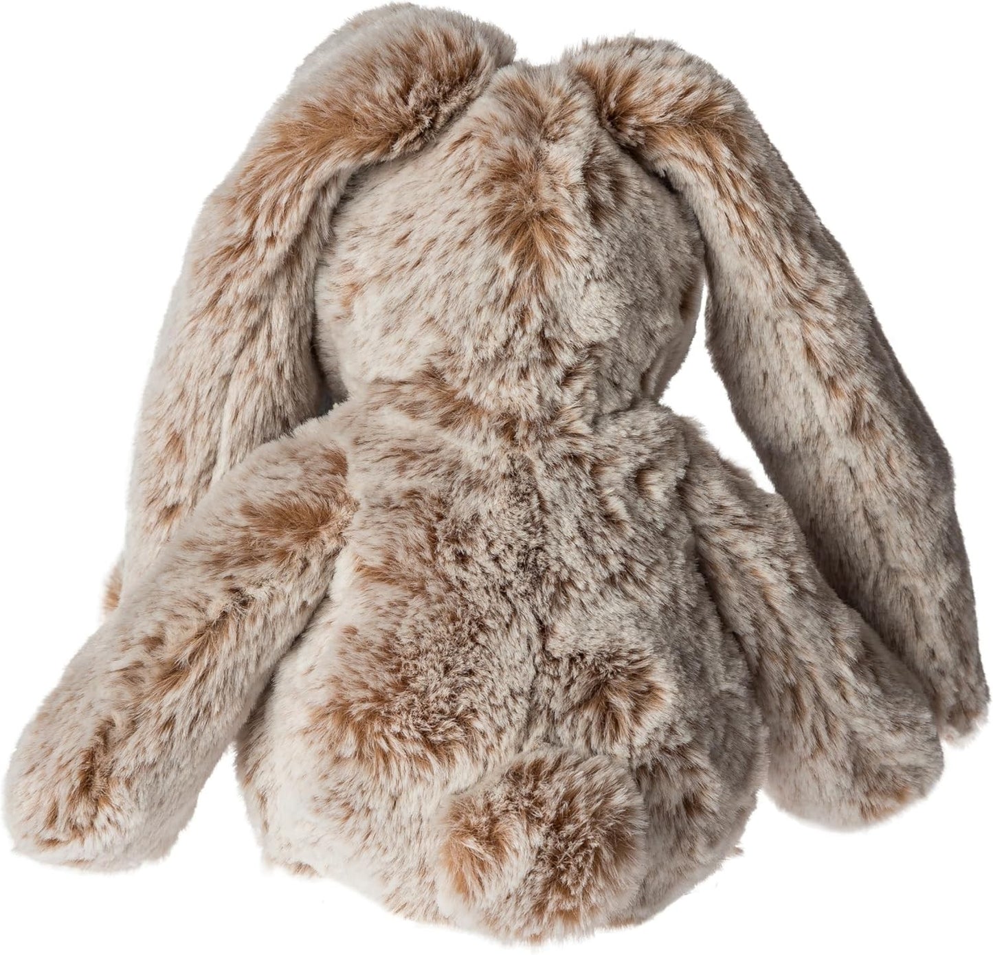 Mary Meyer Stuffed Animal Plush Soft Toy, 10-Inches, Luxey Loves Brown Bunny