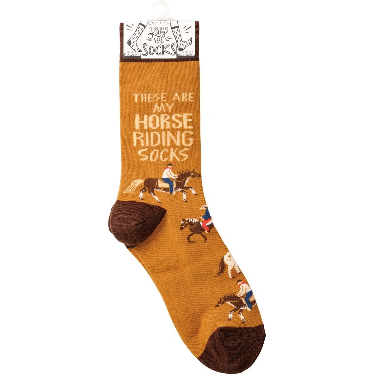 Primitives by Kathy - These are My Horse Riding Socks