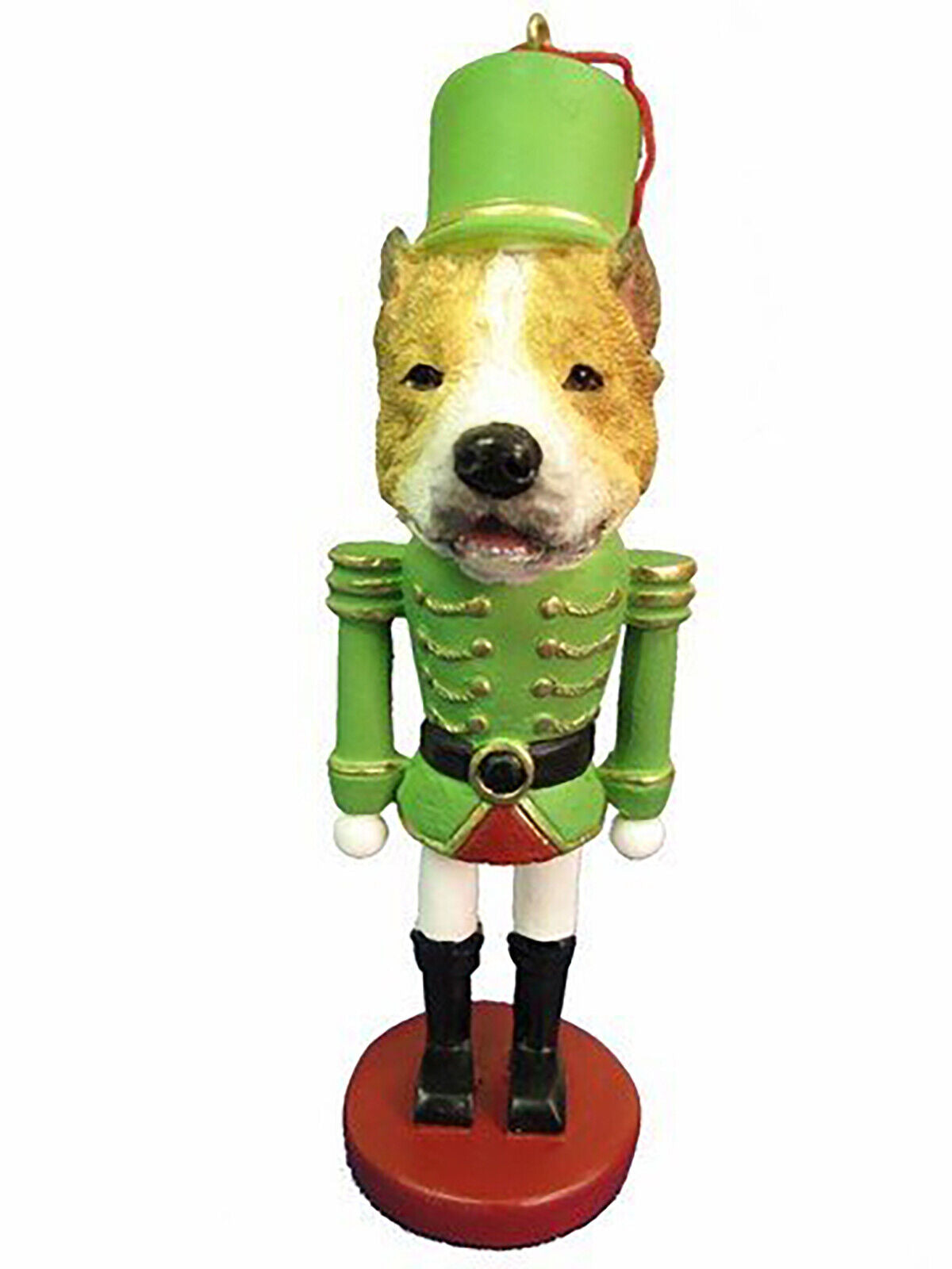 E&S Pets 35358-26 Pitbull Nutcracker Soldier Dogs Ornament