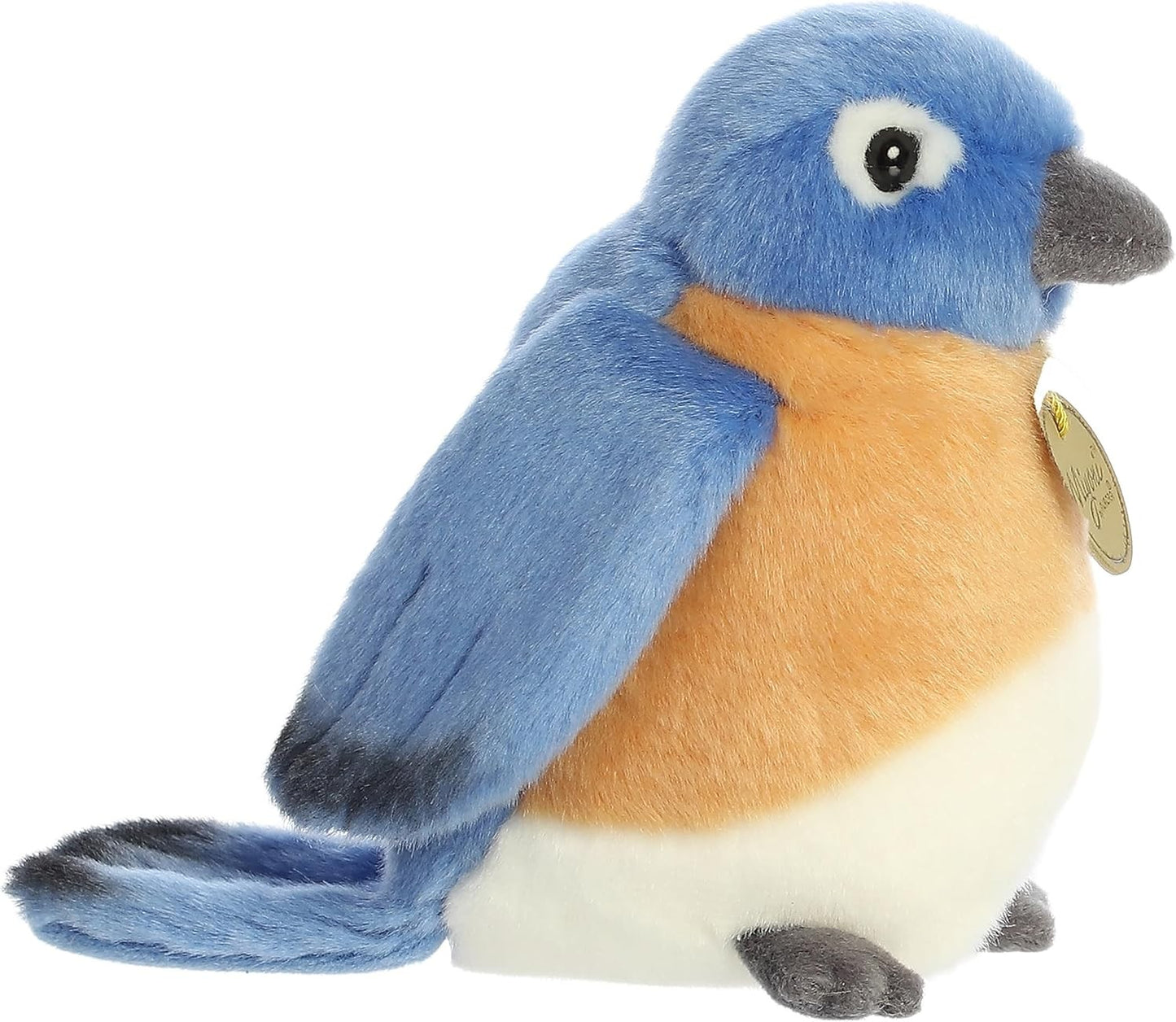 Aurora® Realistic Miyoni® Bluebird Plush Stuffed Animal- 7 inches