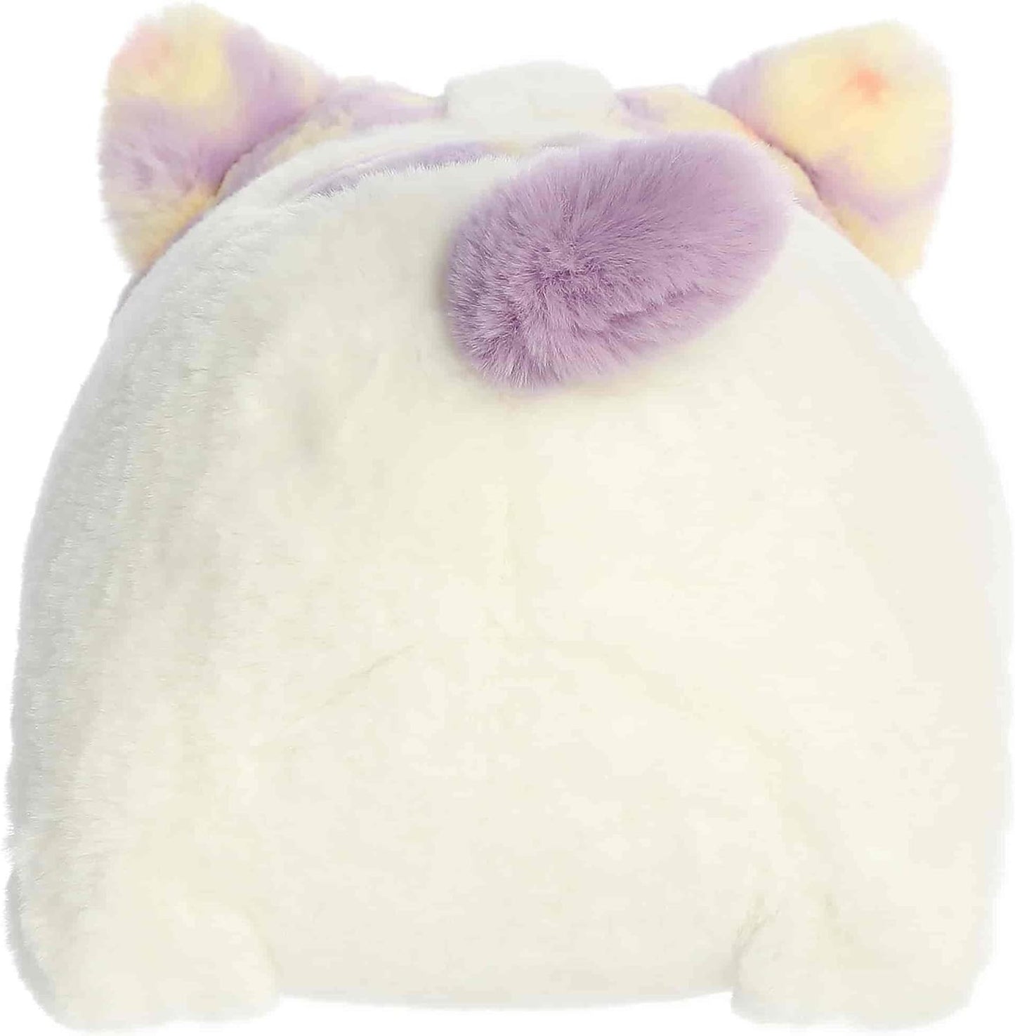 Aurora® Spudsters™ Cassie Daisy Cat Plush Stuffed Animal Round Shape Toy, 10"