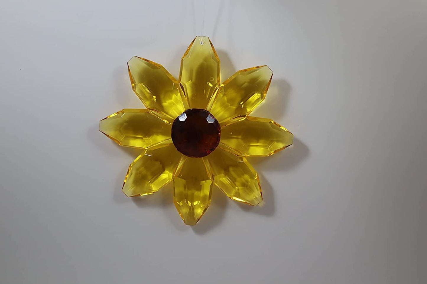 Ganz Cheerful Sunflower Ornament Crystal Expressions Acrylic, 4.5"