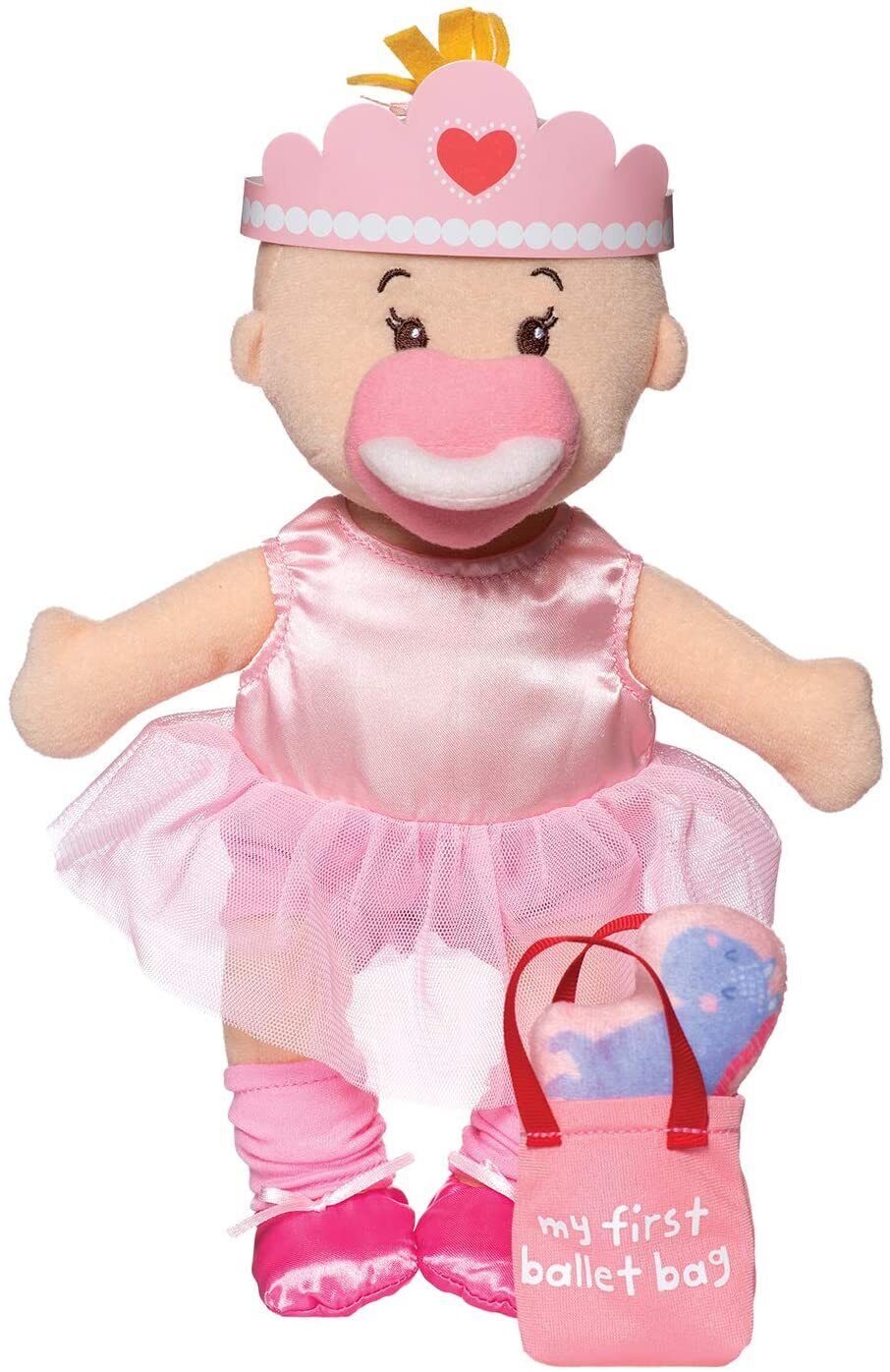 Manhattan Toy Wee Baby Stella Tiny Ballerina 12" Soft Baby Doll