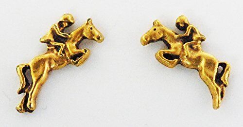Finishing Touch Jumper Earrings - Russian Gold