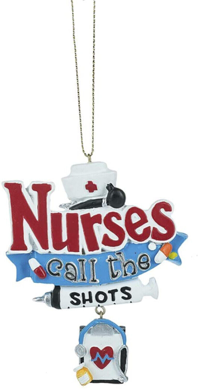 Midwest-CBK Nurses Call All The Shots Resin Ornament