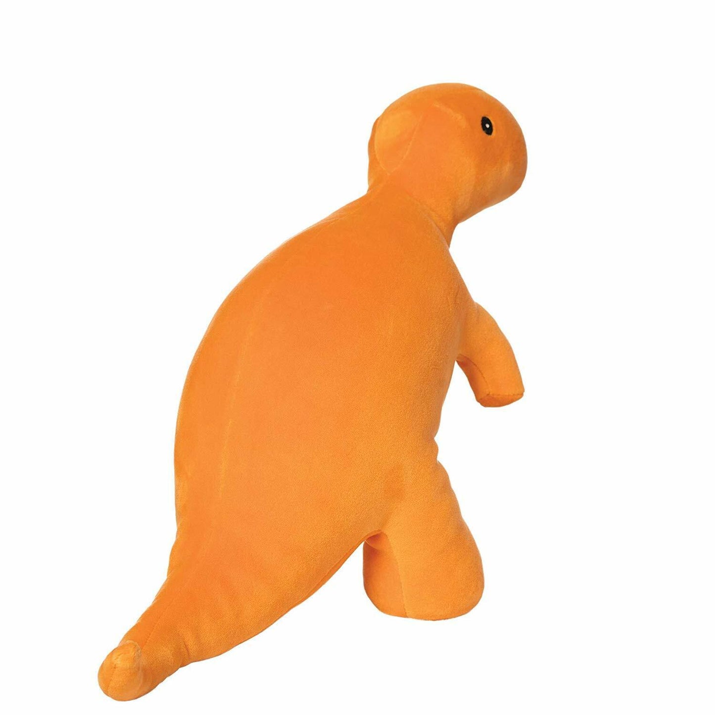 Manhattan Toy Growly Velveteen T-Rex Dinosaur Stuffed Animal, 11", Orange