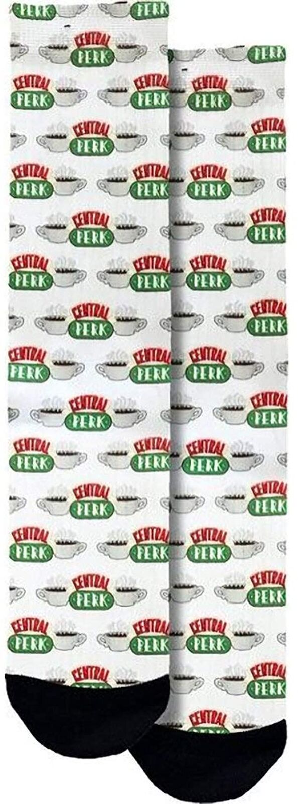 Spoontiques Fun Unisex Crew Socks, One Size Fits Most - Central Perk
