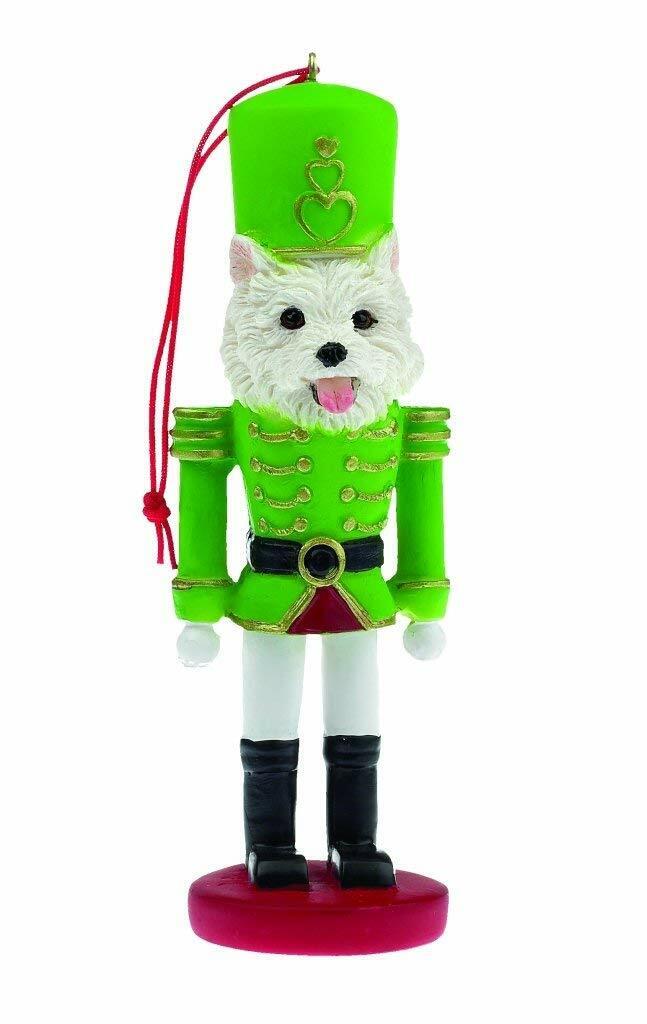 E&S Pets 35358-45 Westie Nutcracker Soldier Dog Ornament