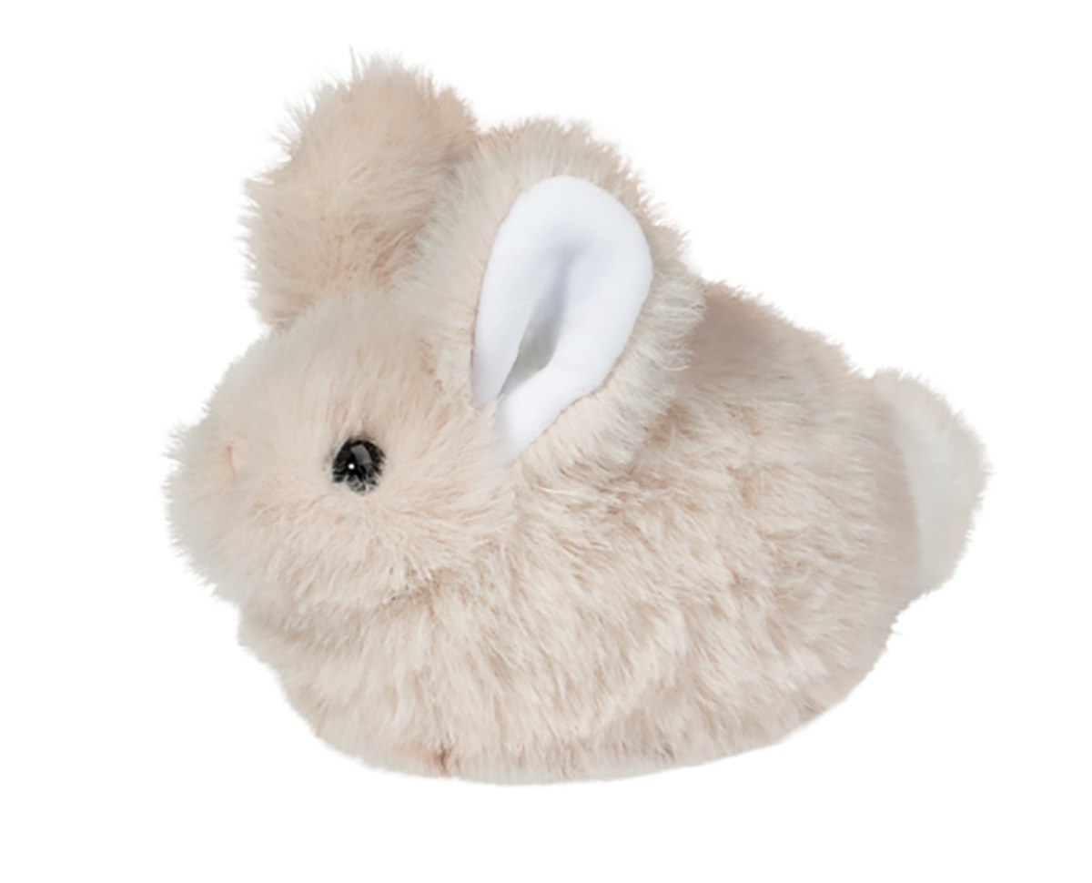 Douglas Toys Natural Lil' Bitty Bunny Mini Soft Plush Stuffed Animal, Tan, 5"