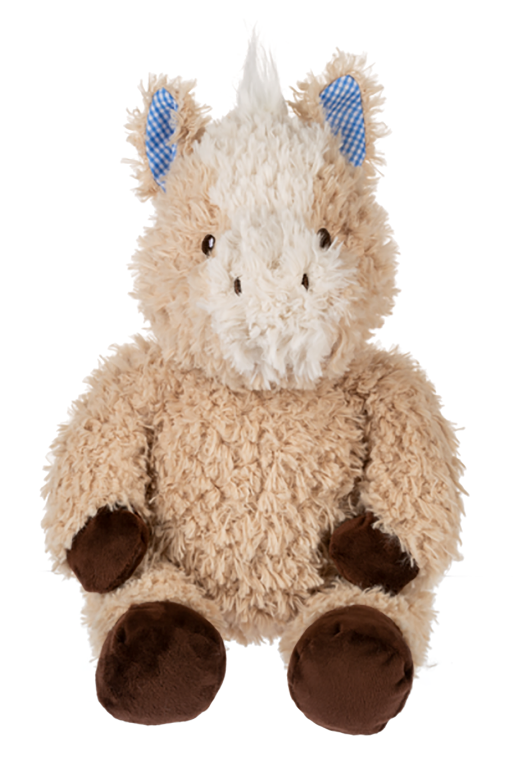 Ganz Happy Hill Farm - Tan Horse with Chime Plush Stuffed Animal Toy, 14" tall