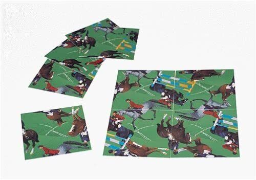 Scramble Squares: Equestrian by b. dazzle