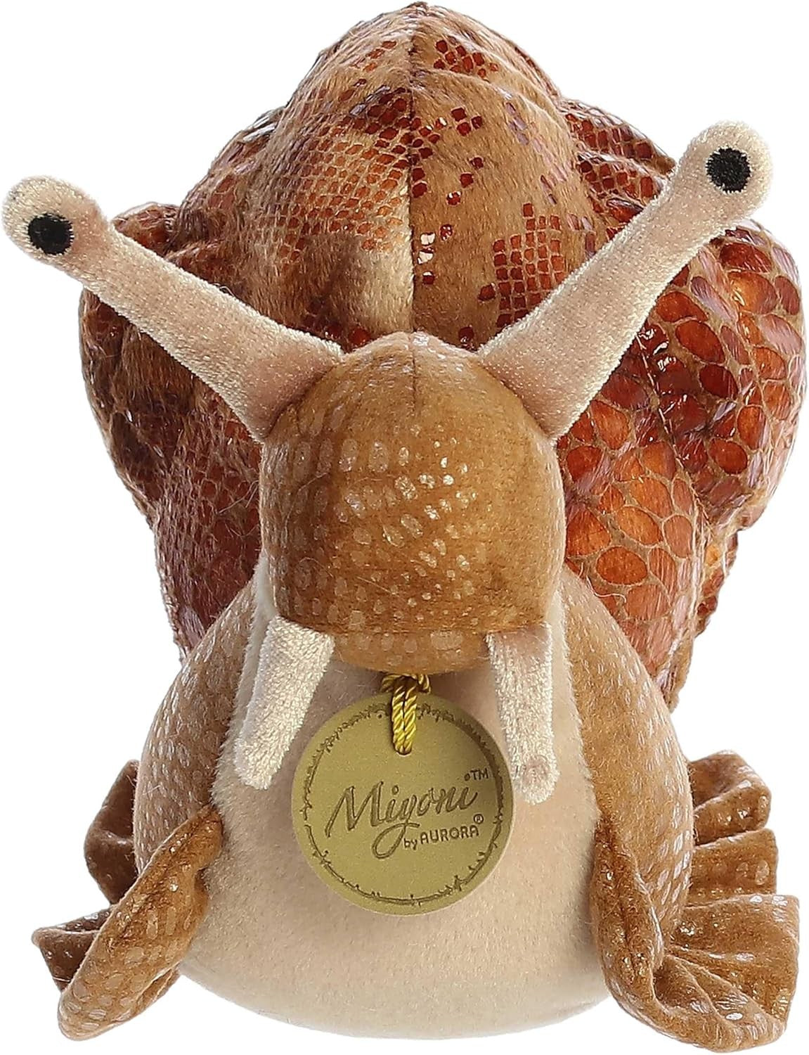 Aurora® Realistic Miyoni® Garden Snail Plush Stuffed Animal- 9 in