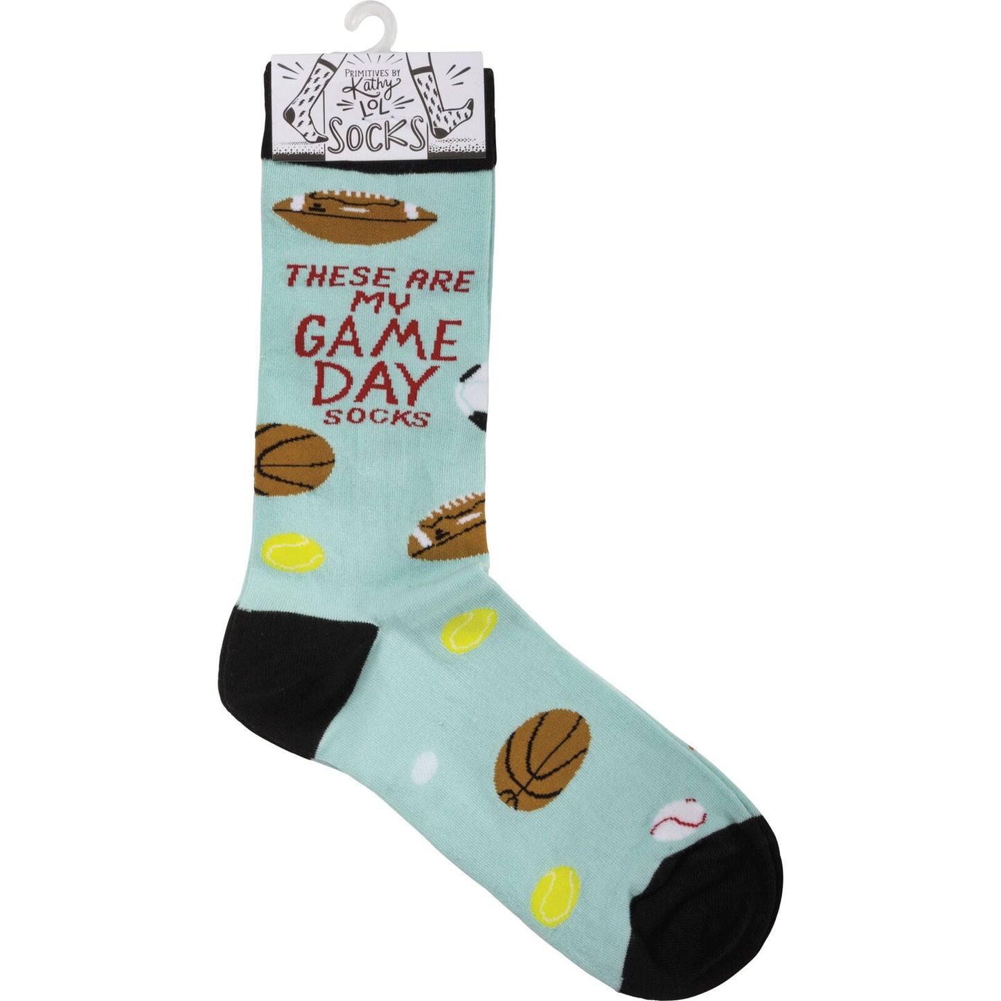 Primitives by Kathy Socks - These Are My Game Day Socks