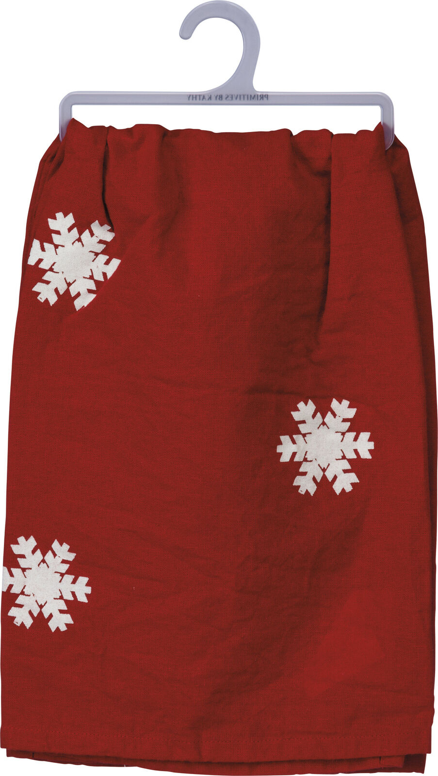 PBK Dish Towel - Merry Christmas Red and White, 28" x 28", One Towel