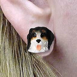 Conversation Concepts Bernese Mountain Dog Earrings Post