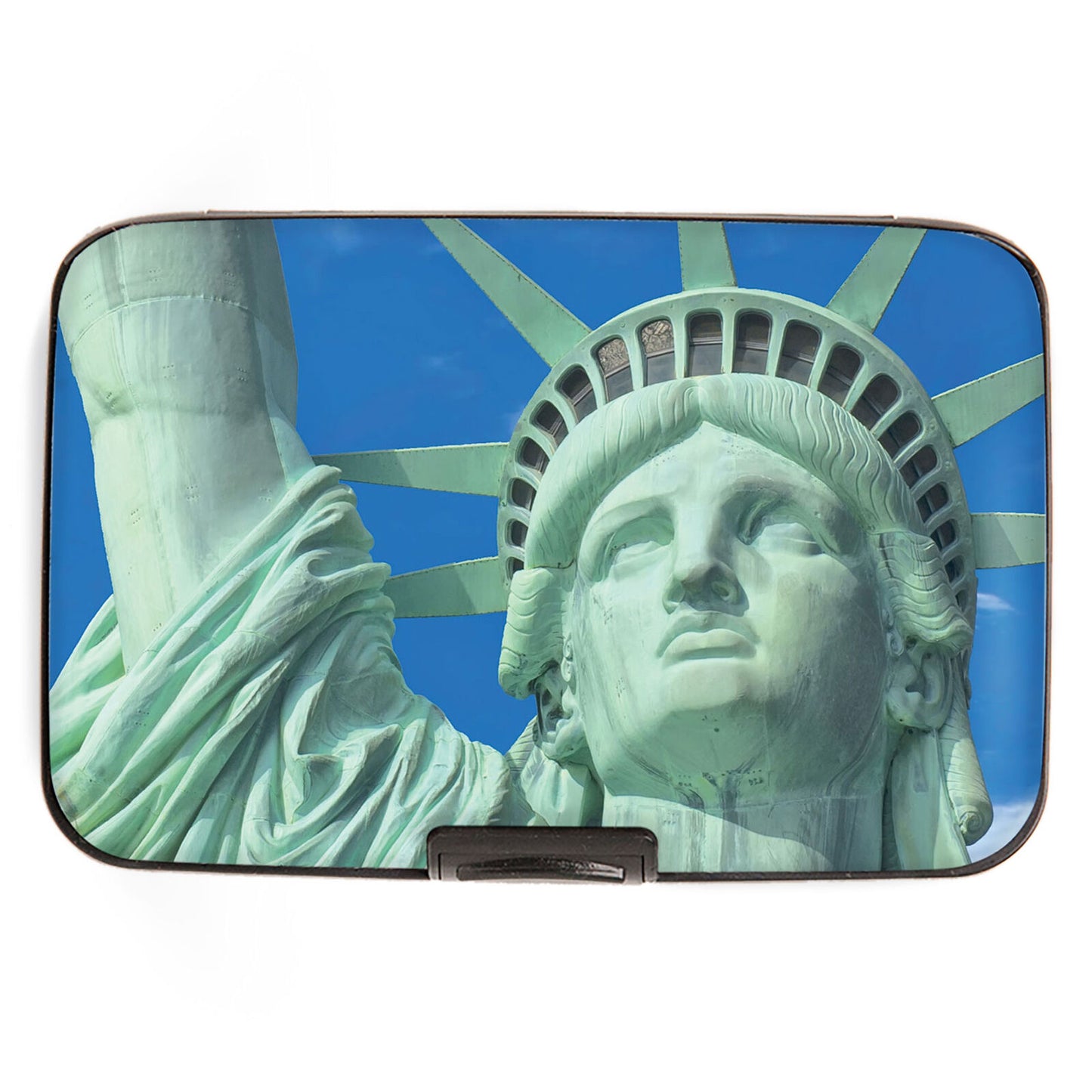 Statue of Liberty RFID Armored Credit Card and Cash Wallet