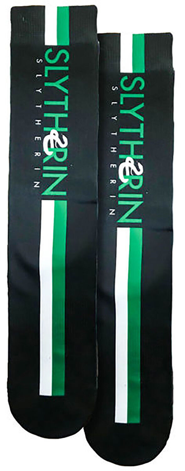 Spoontiques Fun Crew Socks, One Size Fits Most - Hogwarts Slytherin