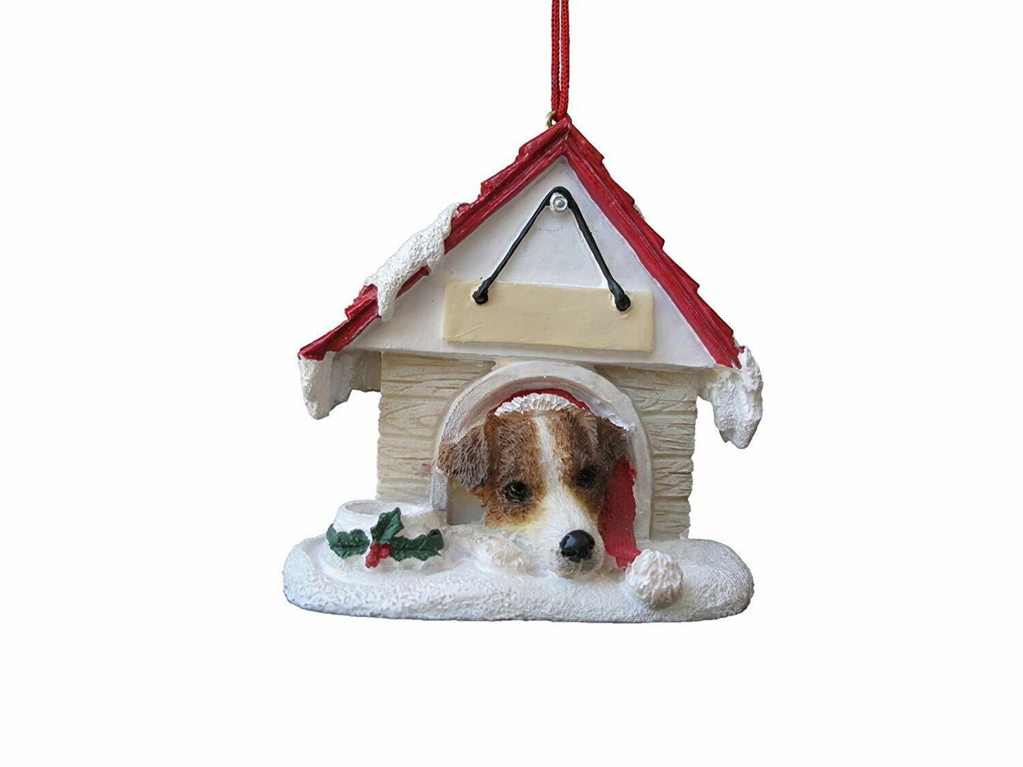E&S Pets 35355-17 Jack Russell Doghouse Ornament