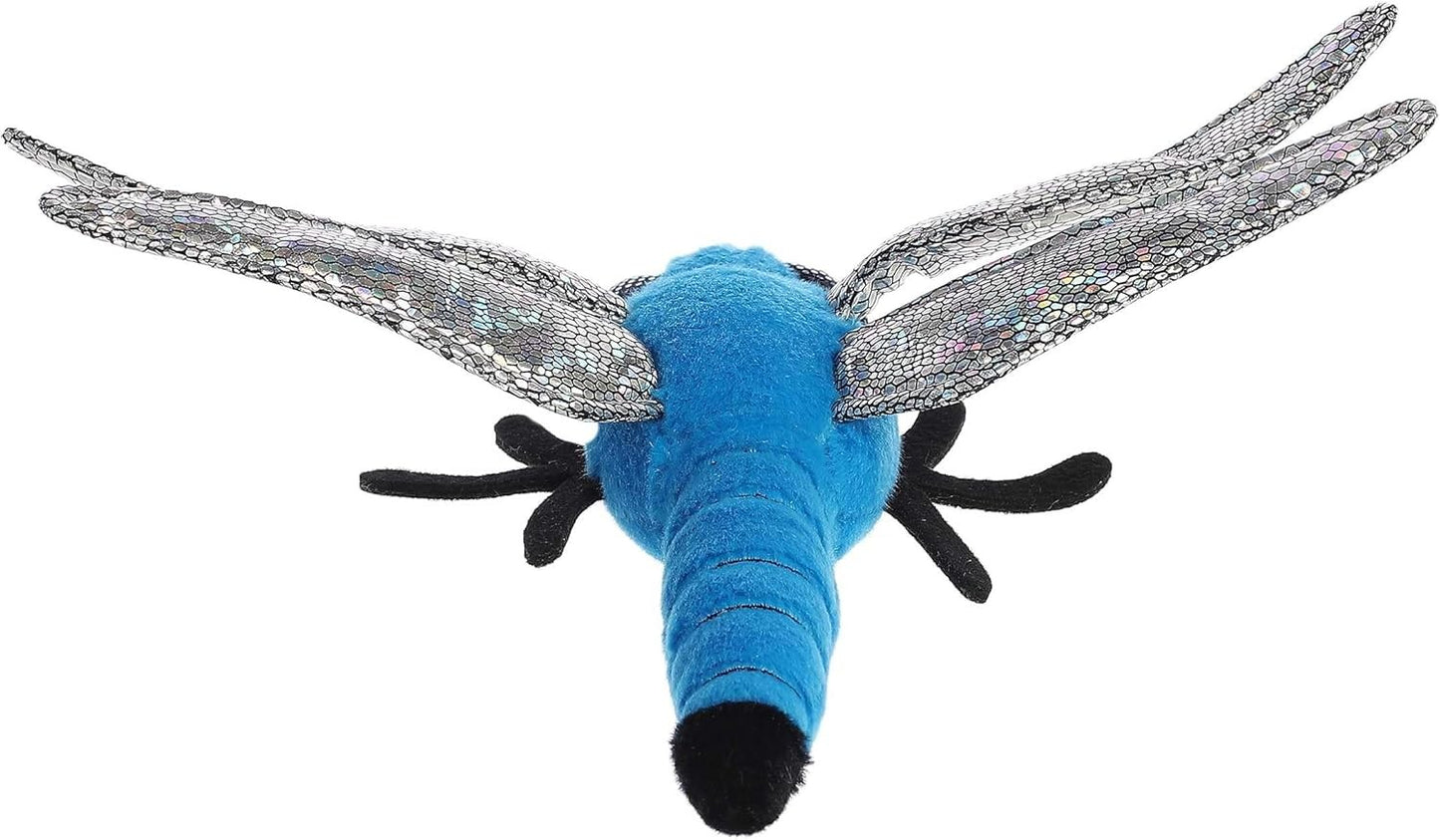 Aurora® Realistic Miyoni® Blue Dasher Dragonfly Plush Stuffed Animal- 10.5 in