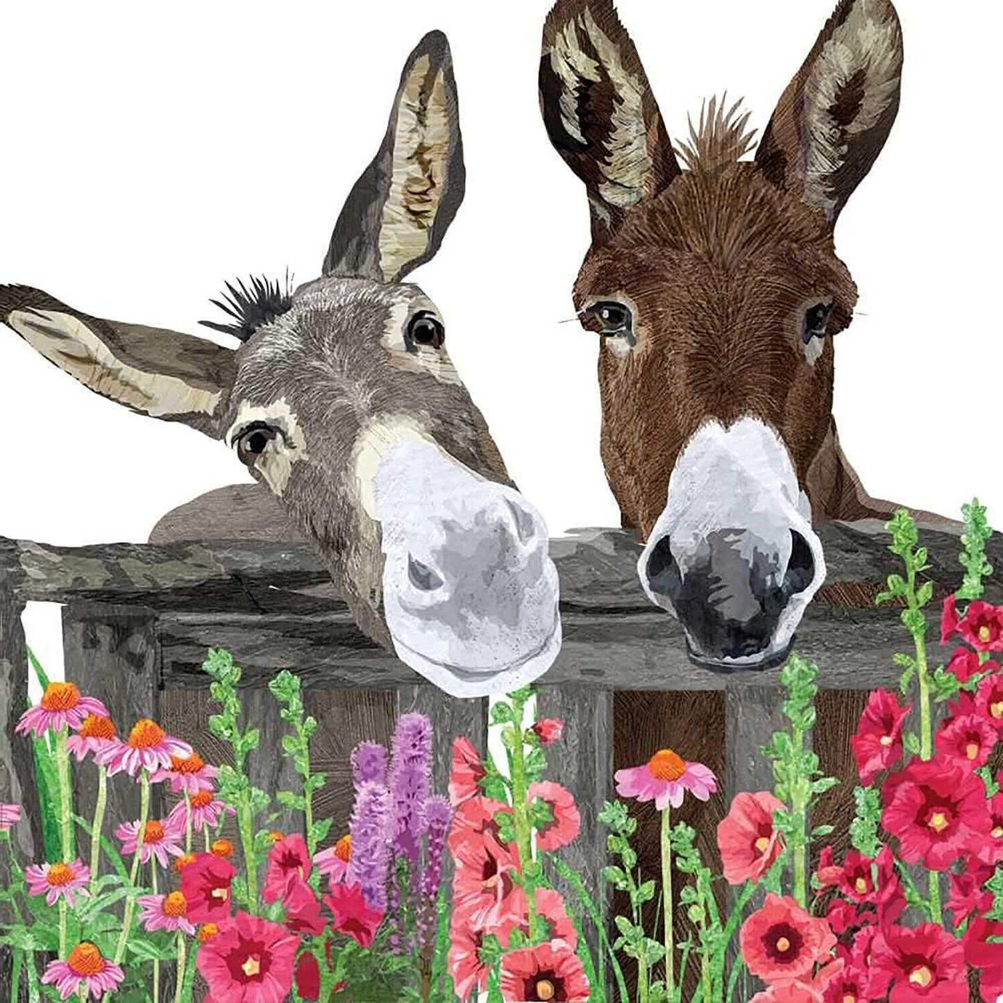 PaperProducts Design, Napkin Lunch Peanut Butter and Jelly Donkeys, 20 Count