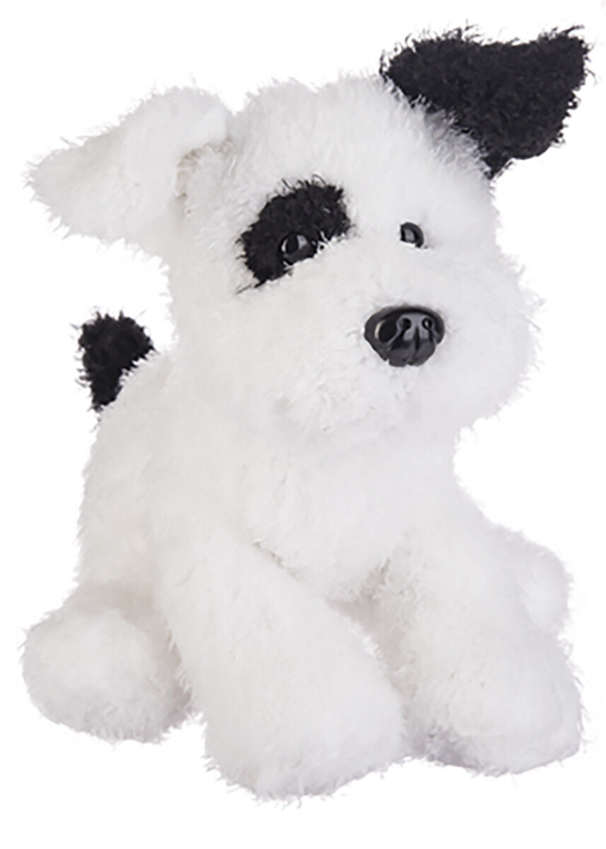 Ganz Woodruff Rescue Puppies White and Black Plush Toy 10"