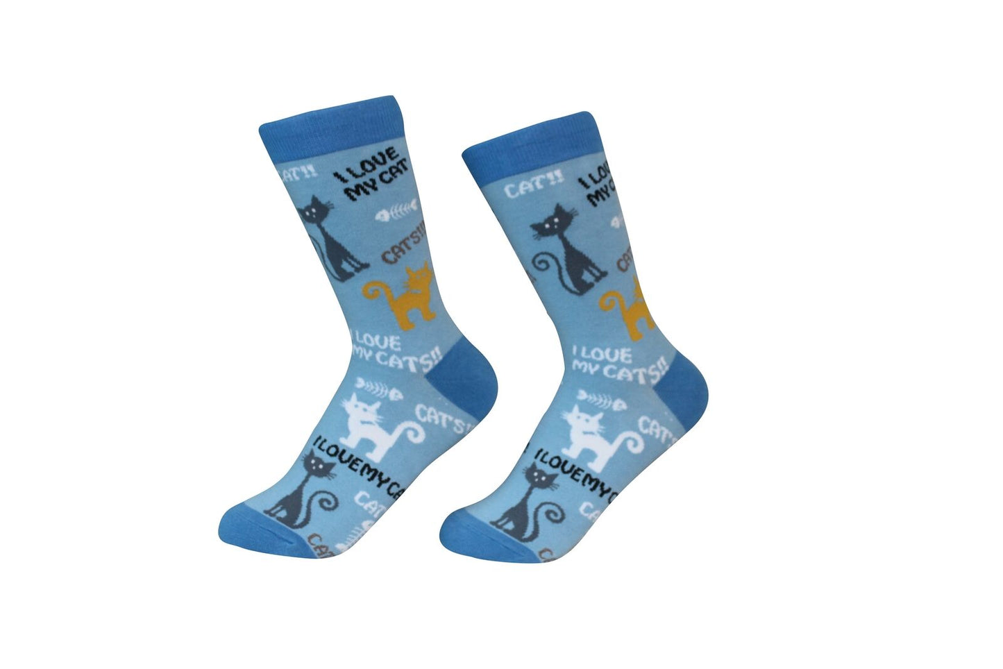 I Love My Cat Breed Socks Unisex Sock Daddy by E&S Pets