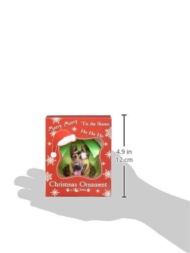German Shepherd Christmas Ornament Shatter Proof Ball Easy To Personalize