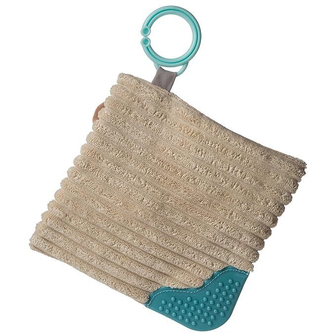 Mary Meyer Crinkle Teether Toy with Baby Paper and Squeaker, 6", Sparky Puppy