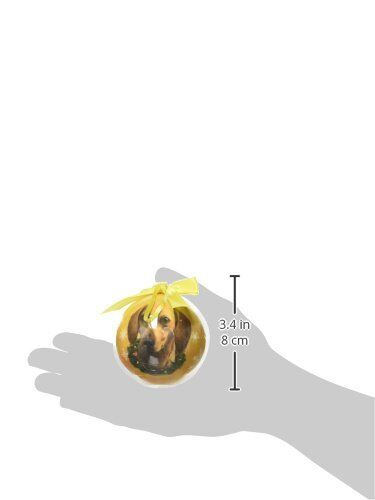 Dachshund Christmas Ornament Shatter Proof Ball Easy To Personalize