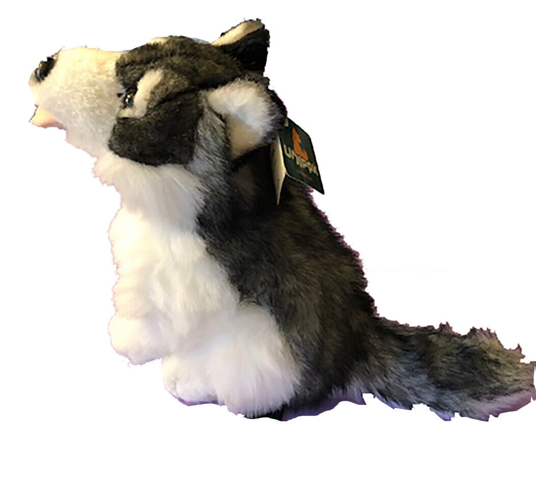 Unipak Doug the Sitting Husky Stuffed Animal Plush 10"