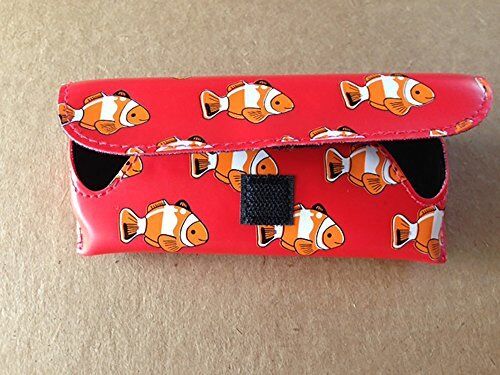 Under the Sea Small Semi-Hard Eyeglasses Case - Clown Fish