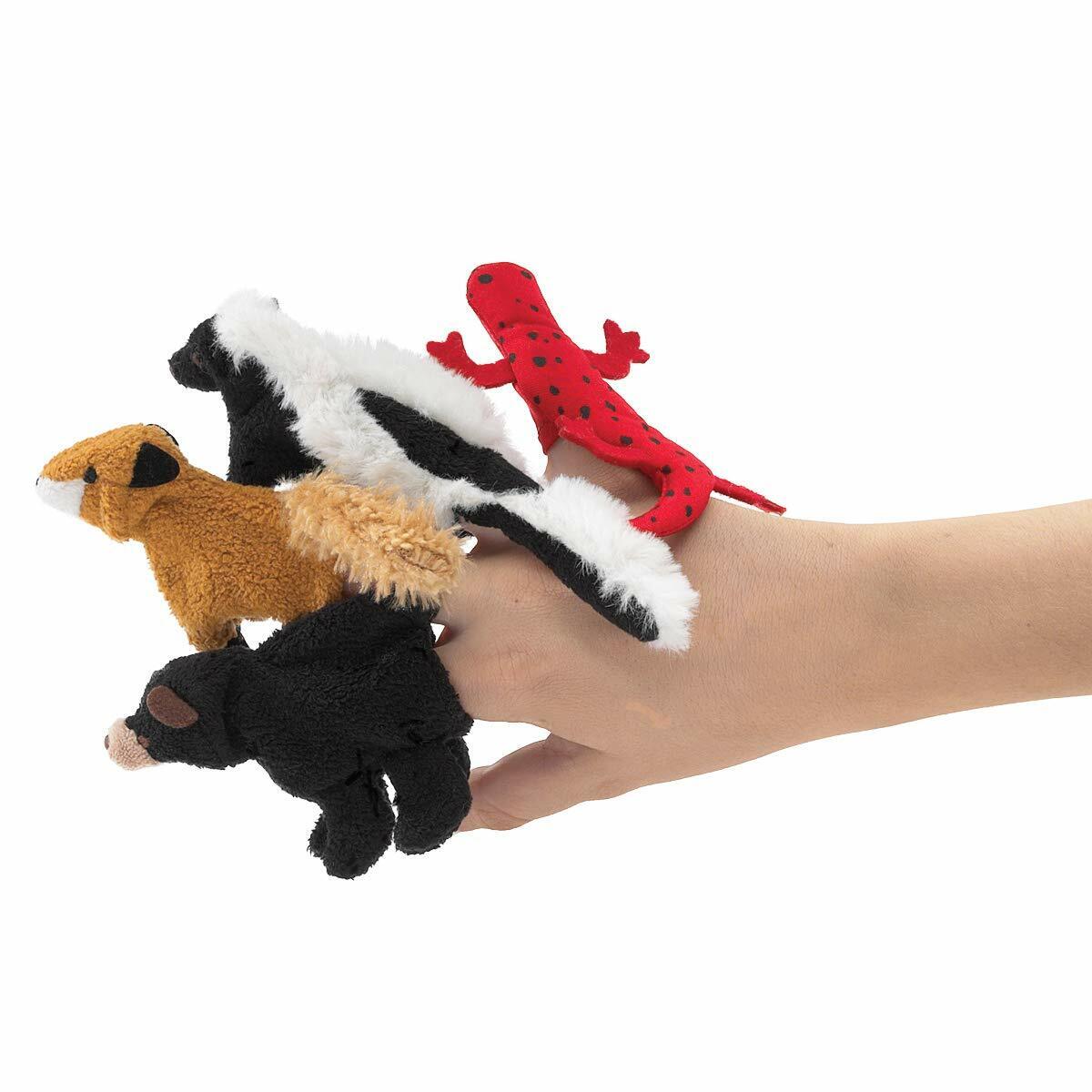 Folkmanis Great Smoky Mountain Animal Set Finger Puppet