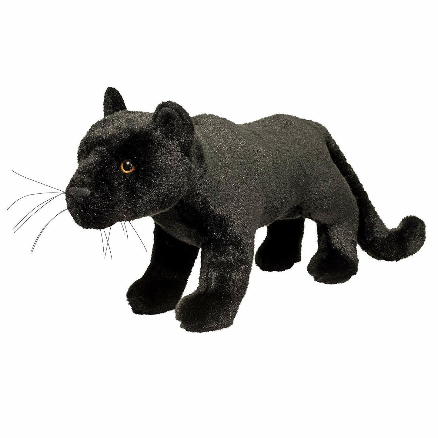 Douglas Plush Jagger Black Panther, 17" Plush Stuffed Animal