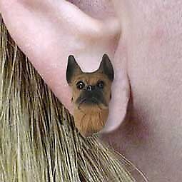 Conversation Concepts Boxer Tawny Earrings Post