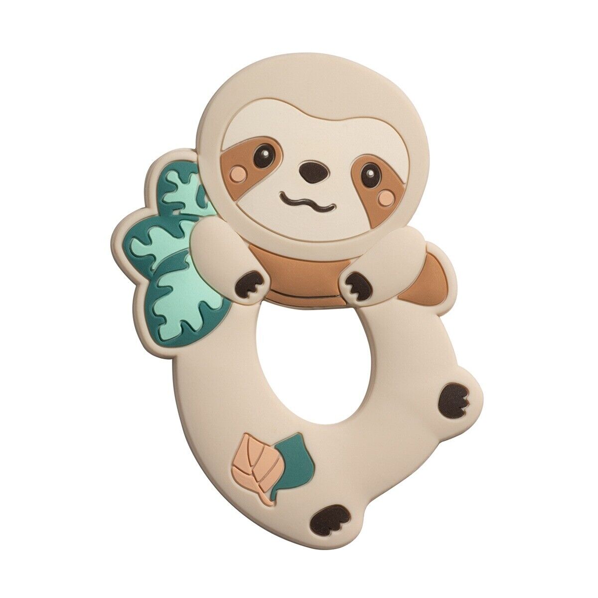 Douglas Toys Stanley Sloth Silicone Teether, 4"