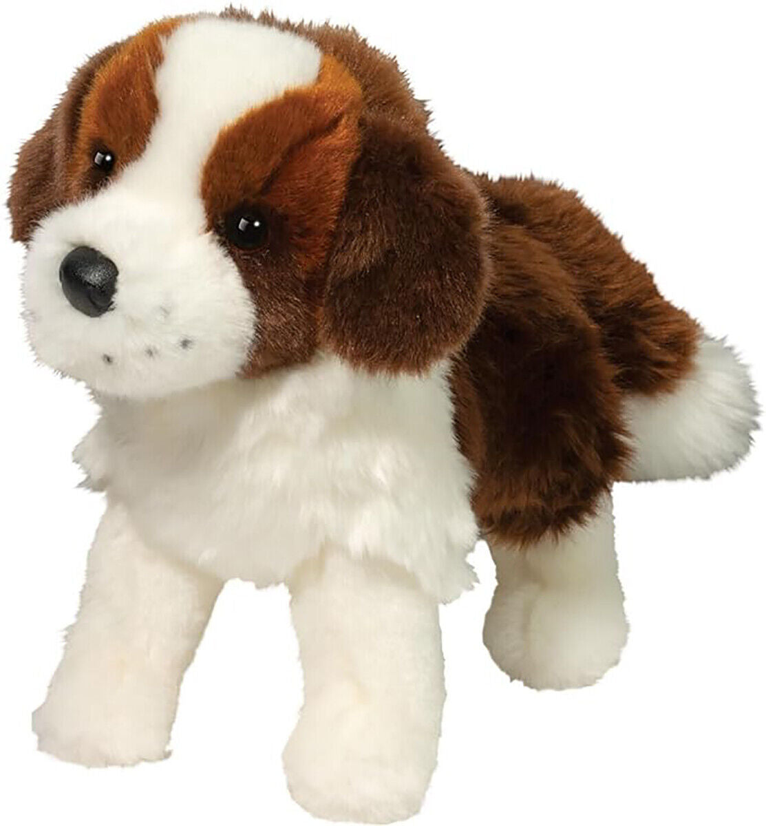 Douglas Cuddle Toys Brutus St. Bernard Plush Stuffed Animal Toy, 10"
