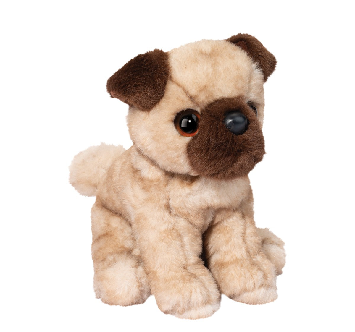 Douglas Puggie Pug Mini Soft Plush Stuffed Animal, 8" long