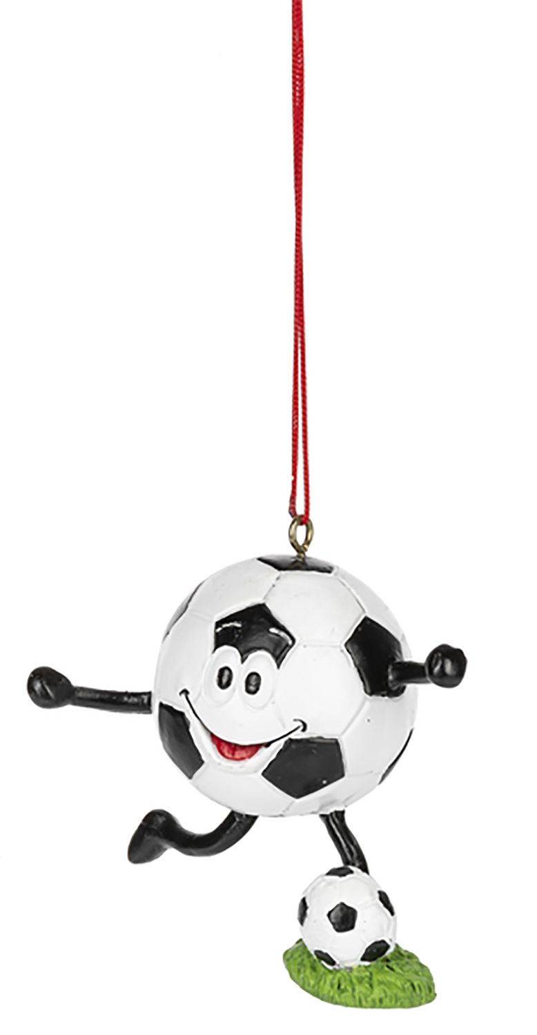 Midwest-CBK "Soccer" Christmas/Everyday Ornament, 2.5 inches