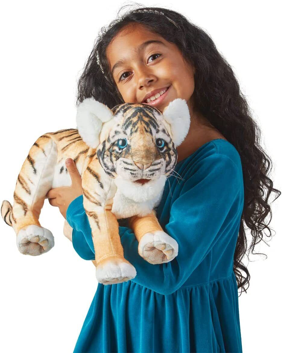 Folkmanis Baby Tiger Hand Puppet, 21"