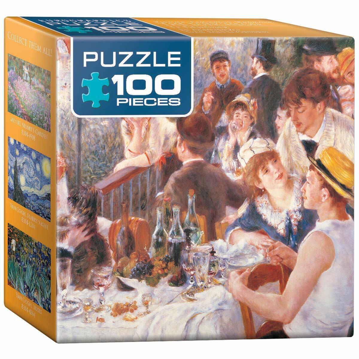 EuroGraphics Luncheon by Pierre-Auguste Renoir Mini Jigsaw Puzzle (100-Piece)