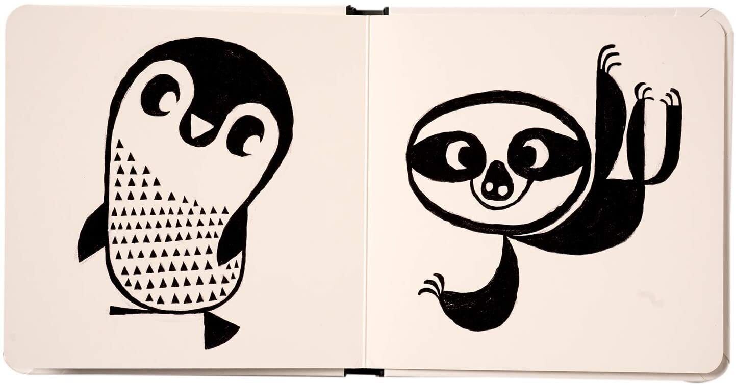 Manhattan Toy Wimmer-Ferguson Baby Zoo Board Book, Ages 6 Months and Up