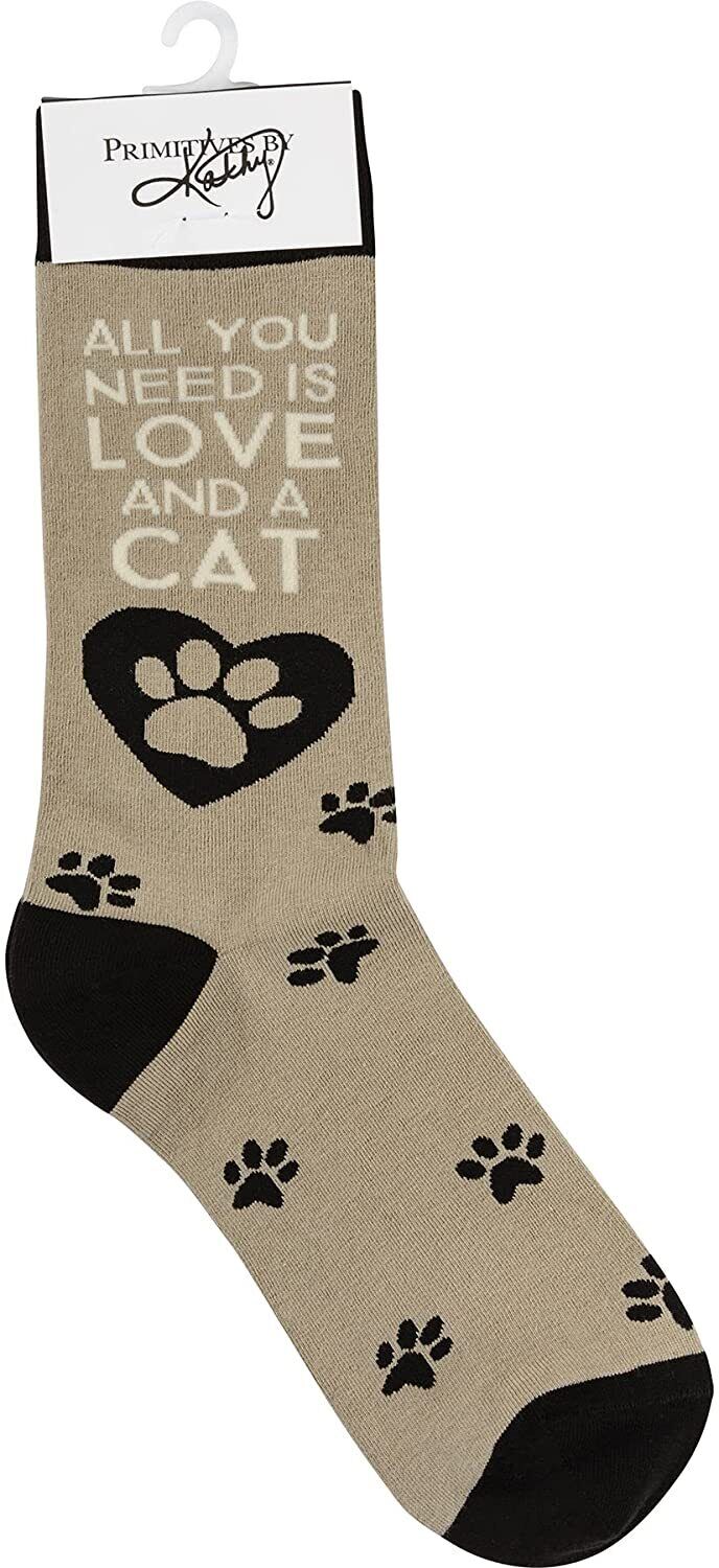 Primitives by Kathy Socks - All You Need Is Love And A Cat