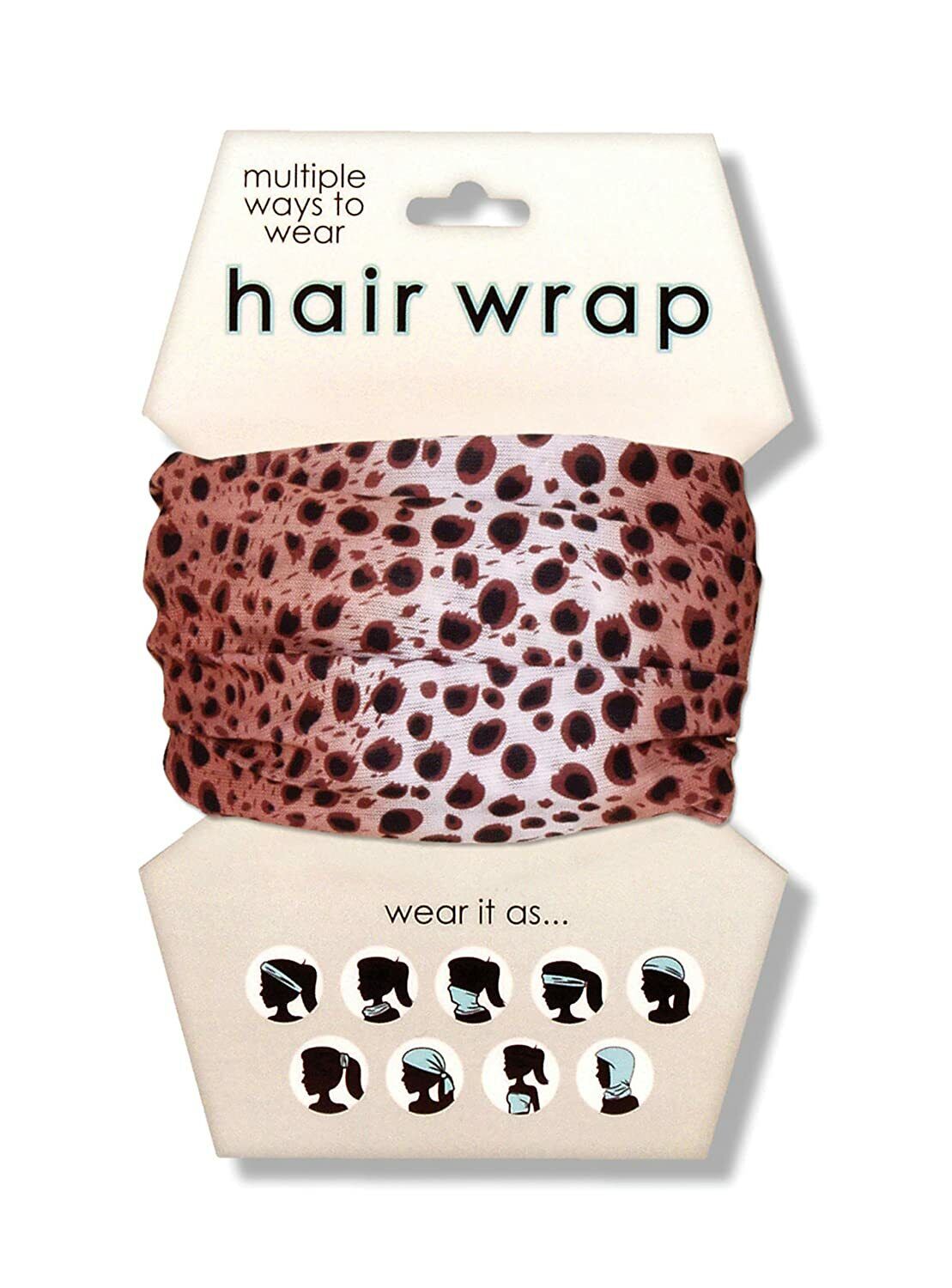 Spoontiques Cheetah Hair and Face Wrap