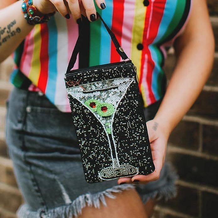Bamboo Trading Company Cell Phone or Club Bag, Dirty Martini