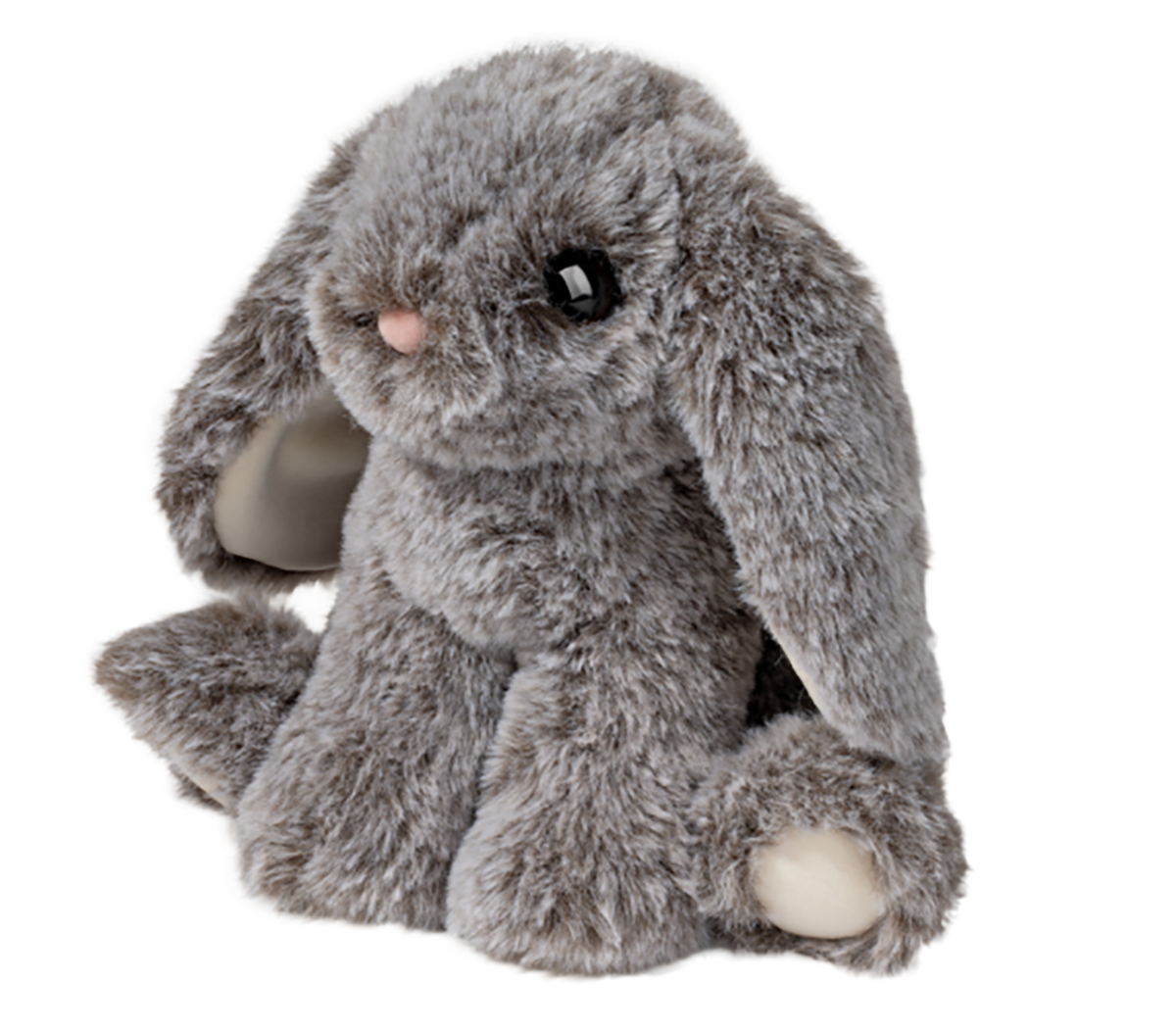 Douglas Toys Natural Color Mini Bunny Soft Plush Stuffed Animal, Gray, 6 inches